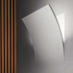 Isyluce applique da incasso vela gesso a scomparsa bianca