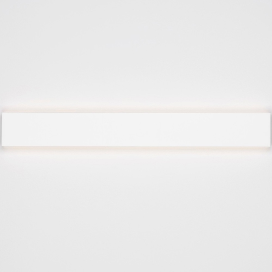 Applique 60cm led 22w 3000k bianco rettangolare moderna
