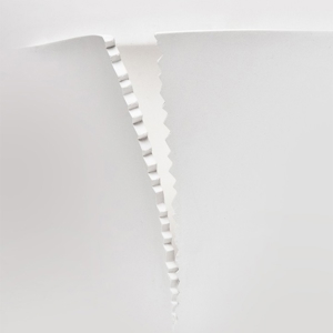 Applique in gesso cristaly da incasso a parete lampada pitturabile
