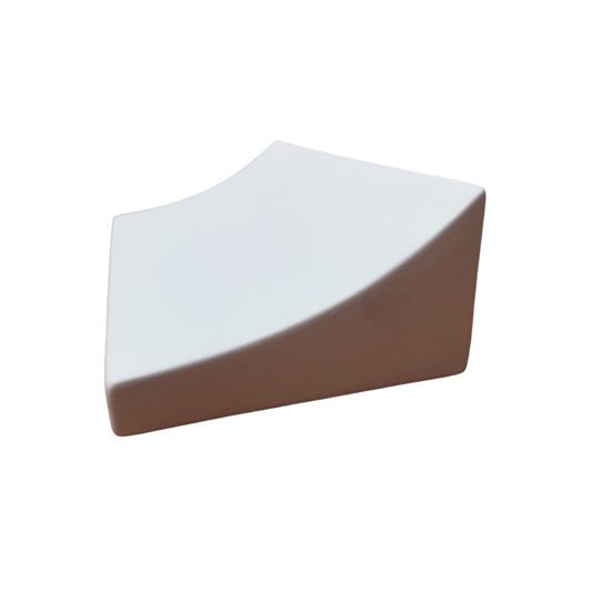 Applique in gesso ceramica bianca design moderna