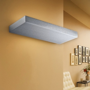 Linea light regolo applique led 36w 3000k alluminio anodizzato mono emissione