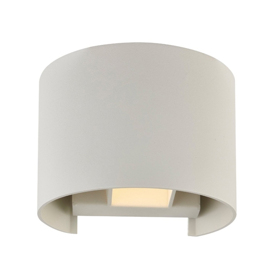 Life applique da esterno rotonda led 7w 3000k bianco moderno