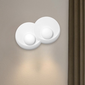 Visualizza i dettagli per Lampada da parete moderna di gesso bianca sforzin pitane Lampada da parete moderna di gesso bianca sforzin pitane
