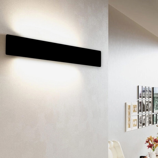 Zig zag ap d53 nero ideal lux applique led 23w 3000k