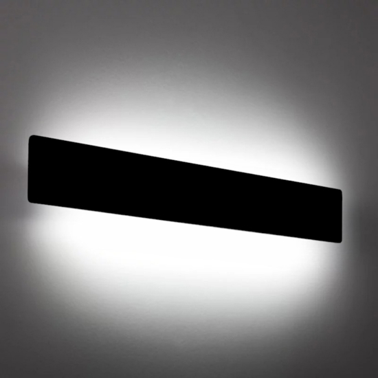 Zig zag ap d53 nero ideal lux applique led 23w 3000k