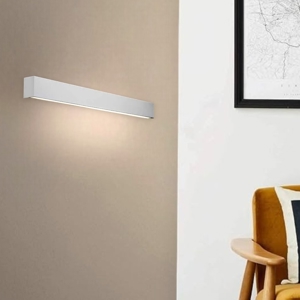 Applique bianco 92cm rettangolare led 16w 3000k