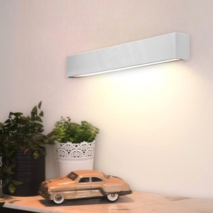 Applique bianco rettangolare moderna led 11w 3000k