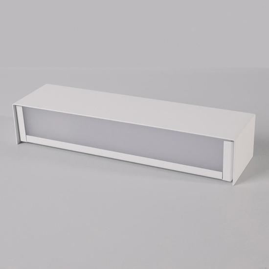Applique bianco rettangolare moderna led 11w 3000k