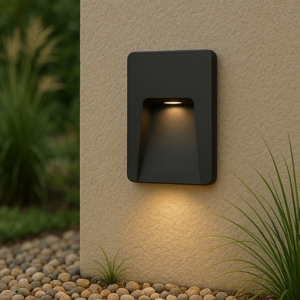 Segnapasso led 3w 3000k da esterno antracite
