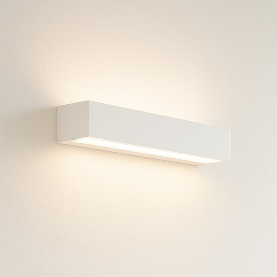 Applique bios bianca rettangolare led 24w 3000k 4000k top light