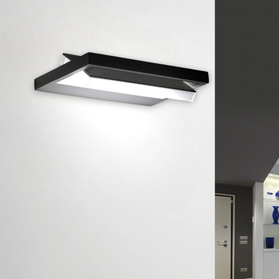 Applique led 19w 3000k orientabile bianco tablet stilnovo