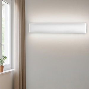 Isyluce applique led 24w 4000k moderno bianco rettangolare