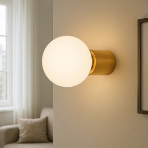 Applique da parete soffitto colore rame