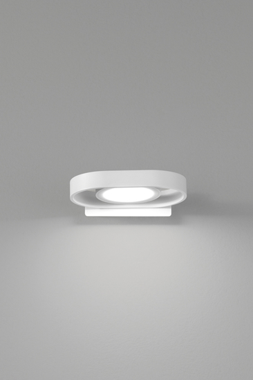 Applique led 6w cct orientabile moderno bianco perenz belt