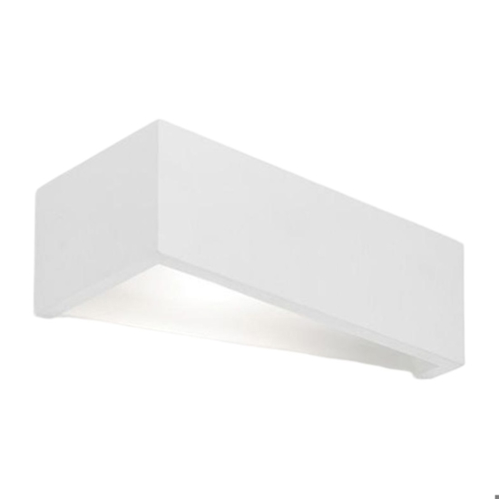 Applique in gesso squadrata teos sforzin