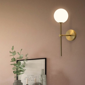 Applique da muro oro per soggiorno