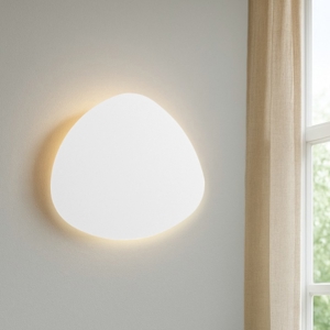 Applique sagomato bianco design moderna led 6w 3000k
