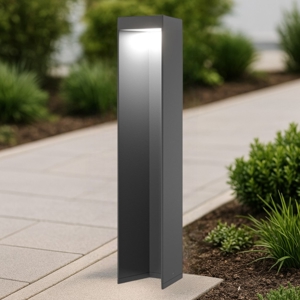 Maytoni lampioncino per giardino da esterno essen antracite led 9w 4000k