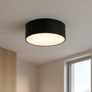 Plafoniera nera 8cm led 5w 4000k rotonda