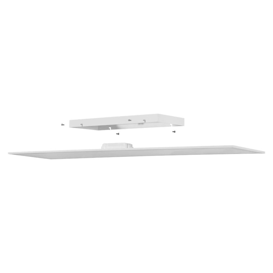 Pannello led 120x30 bianco led 33w tricolor dimm con app