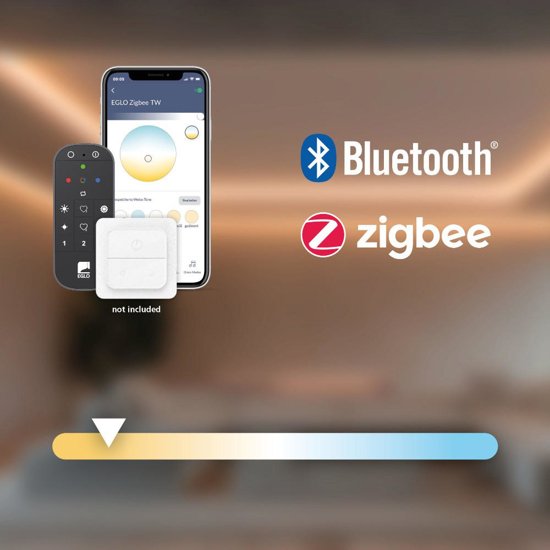 Pannello led 120x30 bianco led 33w tricolor dimm con app