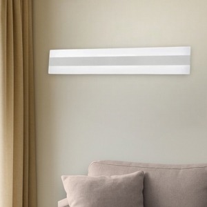 Applique led 30w 3000k design moderna bend perenz illuminazione