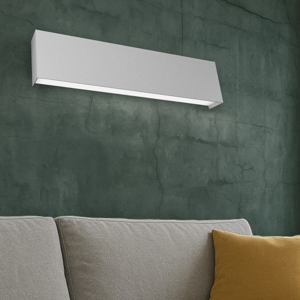 Carpet top light applique da parete grigio moderno