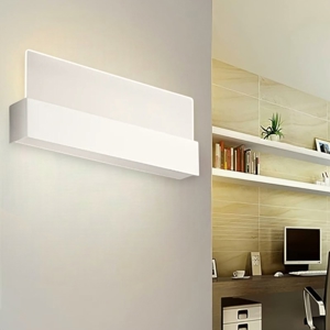 Applique led 16w cct 3000k 4000k 6000k bianco moderno tape perenz