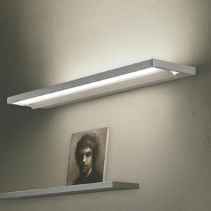 Applique bianca led 38w tablet stilnovo moderna parabola orientabile