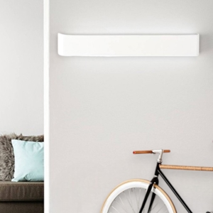 Applique led 20w 3000k bianco 61cm moderna wey perenz