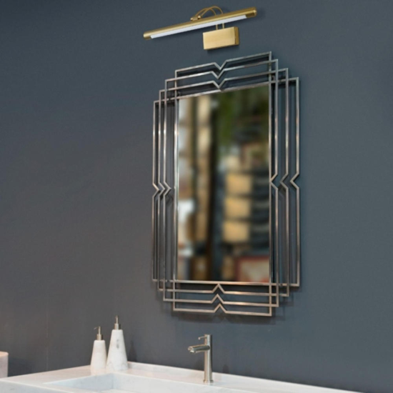 Applique per specchio da bagno oro scuro 12w 4000k