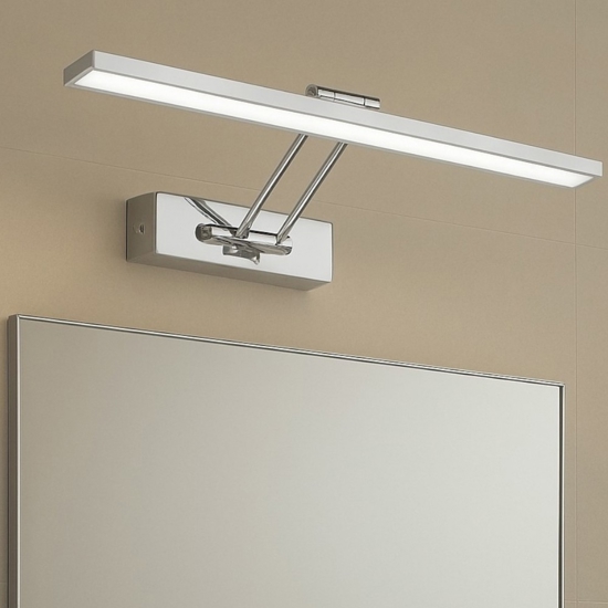 Applique per specchio da bagno led 4000k orientabile