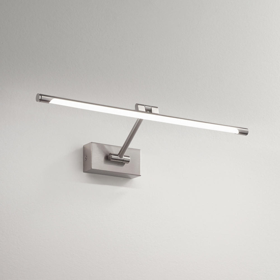 Applique led per specchio da bagno cromo led 8w 3000k