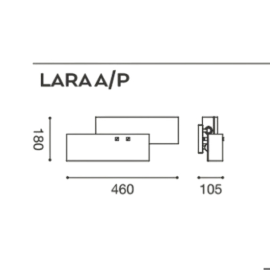 Applique lara gea luce vetri bianco lucido foglia oro