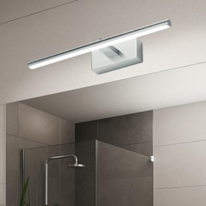 Isyluce applique per specchio da bagno 8w 4000k cromo