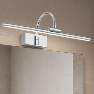 Applique per specchio da bagno 8w cromo isyluce
