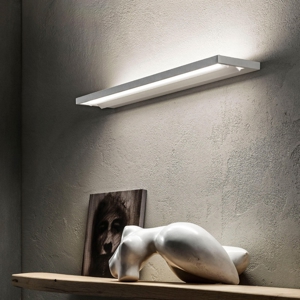 Tablet stilnovo applique led bianco parabola girevole 19w 3000k