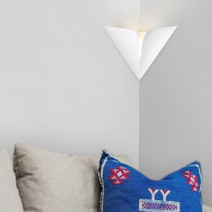 Applique in gesso led cristaly da incasso angolare 13w 3000k pitturabile