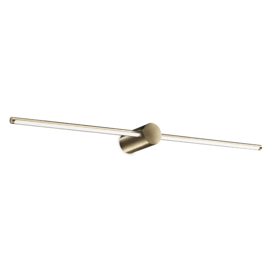 Filo ap d075 ideal lux applique led 12,5w 3000k oro ottone
