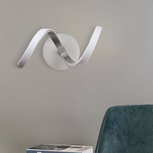 Applique led 10w 3000k design moderna per interni