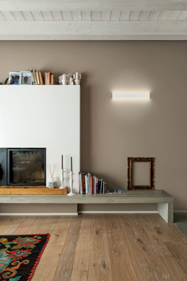 Box linea light applique led up&down moderna bianca 28w 4000k