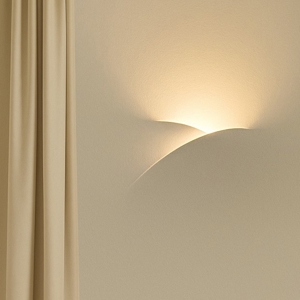 Applique lampada da incasso parete di gesso led cristaly 4000k 13w design moderna