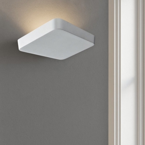 Applique led 12w 3000k mensola bianca moderna