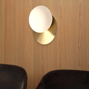 Ninfea ap1 ideal lux applique da parete ottone