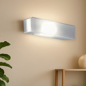 Applique da parete vetro rettangolare per interno