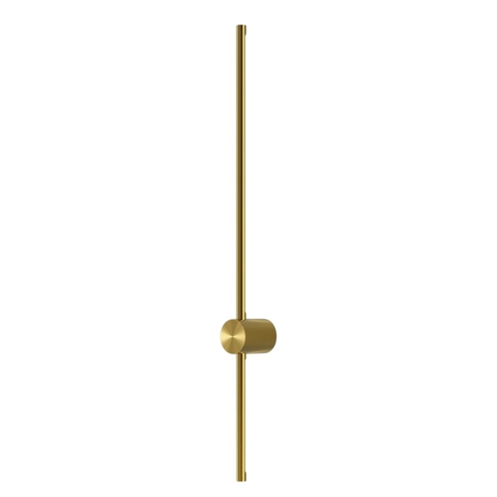 Maytoni light stick applique lunga bacchetta led oro ottone 10w 3000k moderna