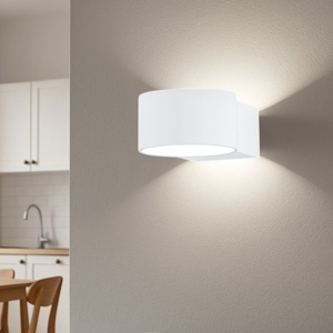 Visualizza i dettagli per Applique led 4,5w 3000k design moderna bianco per interni Applique led 4,5w 3000k design moderna bianco per interni