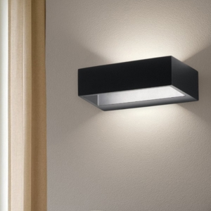 Applique led 6w 3000k isyluce nera