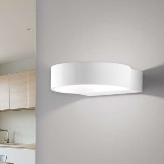 Isyluce appliques led 6w 3000k moderna bianco