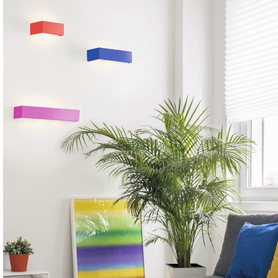 Applique di gesso 35cm sforzin teos triangolare